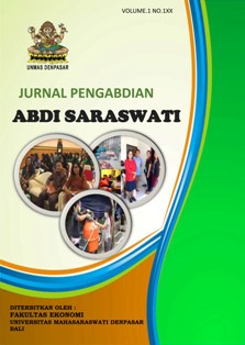 					View Vol. 1 No. 1 (2019): Jurnal Abdi Saraswati
				