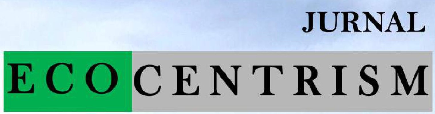 JURNAL ECOCENTRISM ISSN 2775-3220