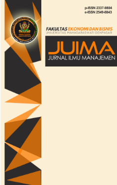 					View Vol. 11 No. 2 (2021): JUIMA : JURNAL ILMU MANAJEMEN
				